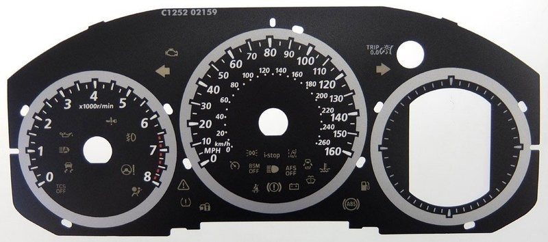 6 / CX-5 PETROL MPH DIAL CONVERSION