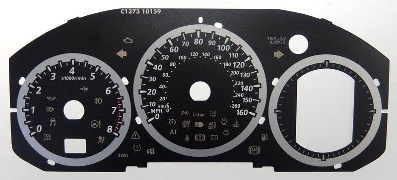 6 / CX-5 PETROL MPH DIAL CONVERSION