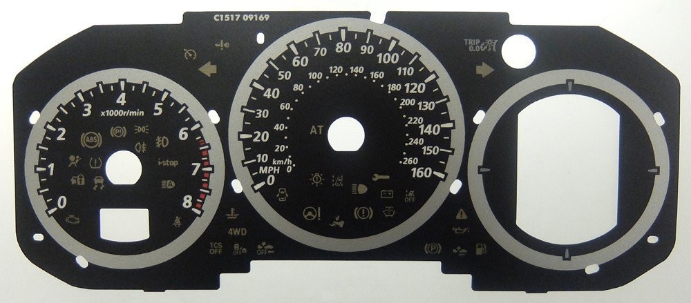 6 / CX-5 PETROL MPH DIAL CONVERSION