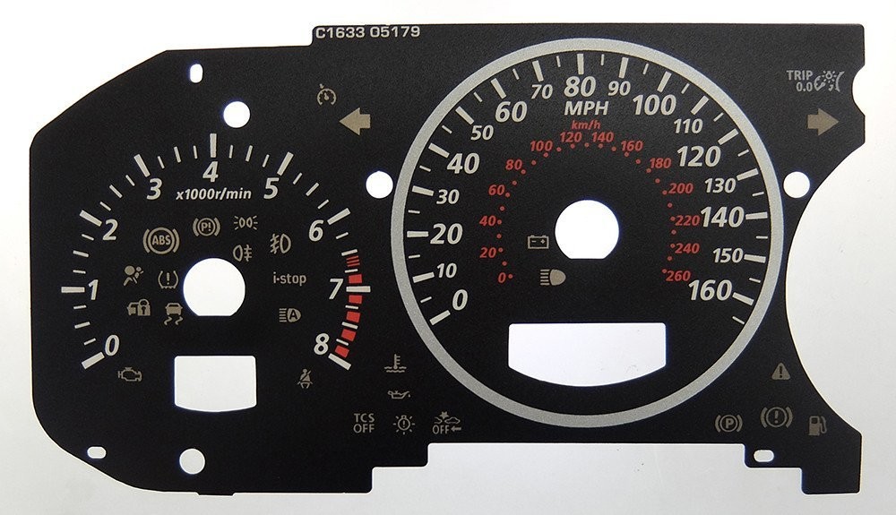 6 / CX-5 PETROL MPH DIAL CONVERSION