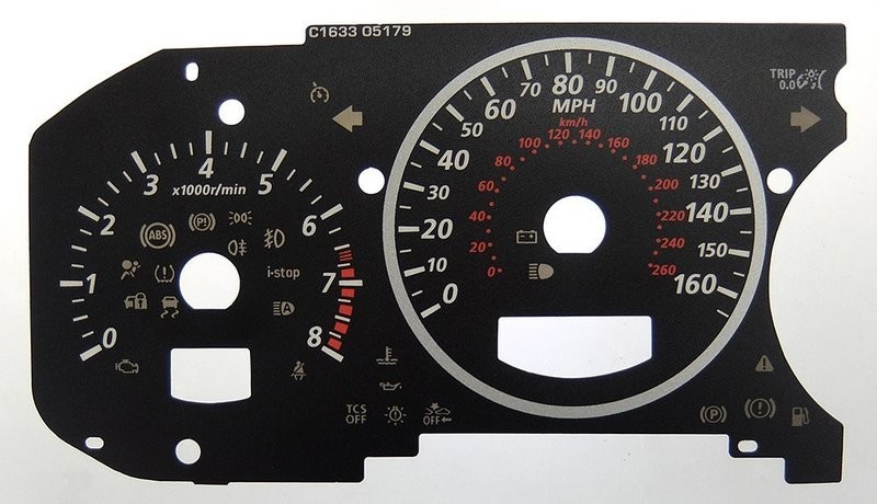 6 / CX-5 PETROL MPH DIAL CONVERSION