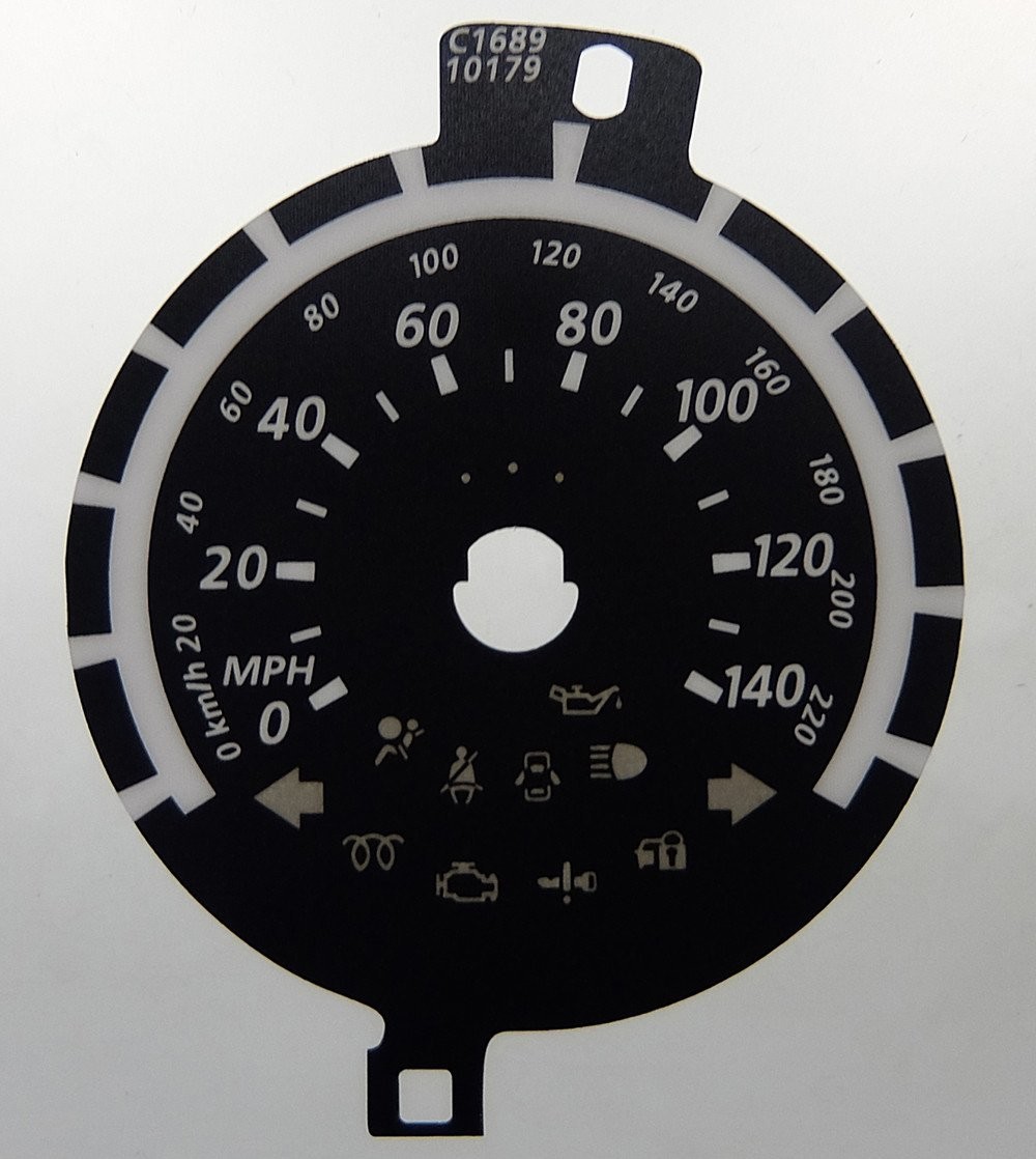 CX-3 MPH DIAL CONVERSION