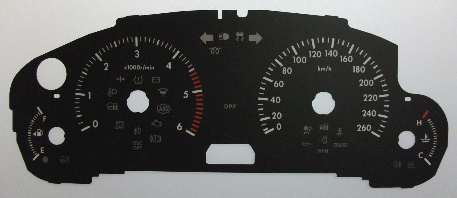 6 KMH DIAL CONVERSION