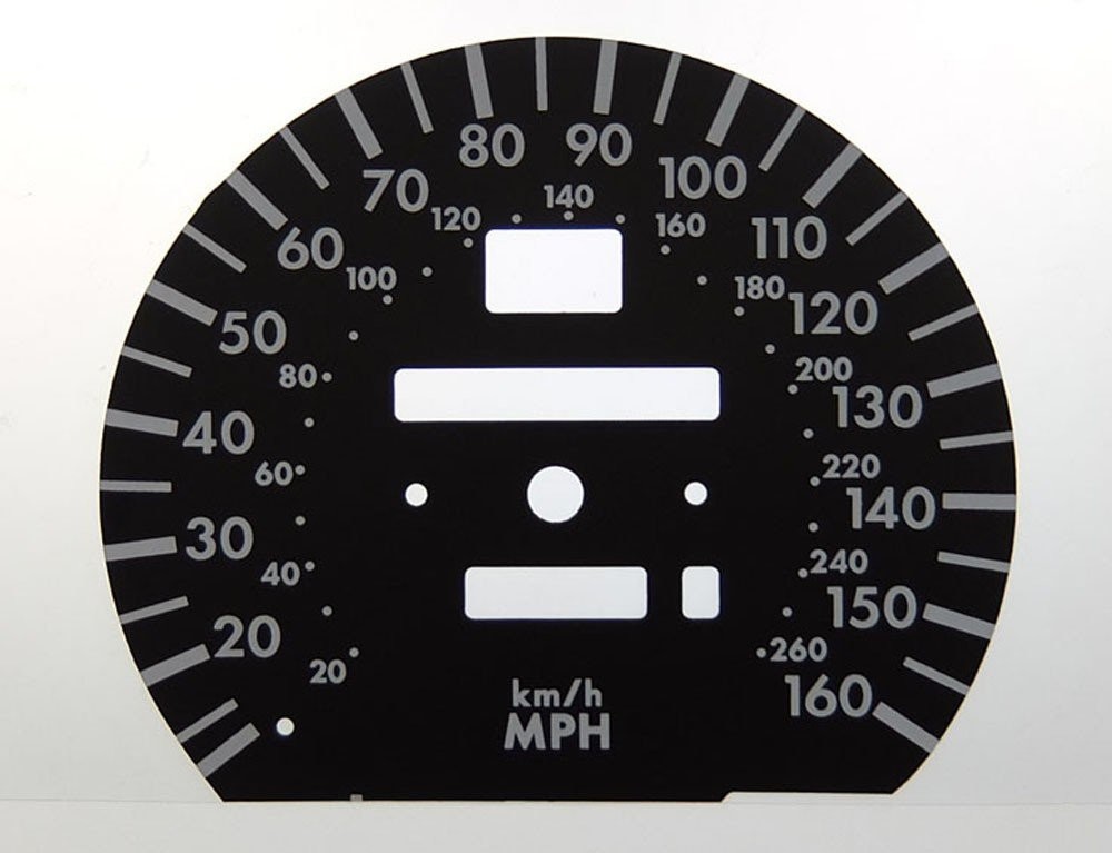 190e MPH DIAL CONVERSION