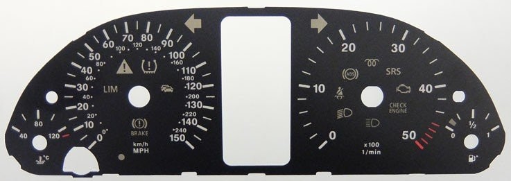 A/ B CLASS DIESEL MPH DIAL CONVERSION