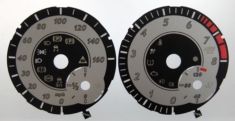 CLA / GLA / GLE MPH DIAL CONVERSION