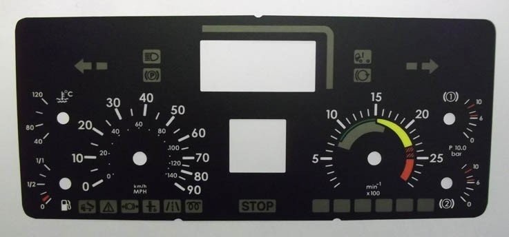 ACTROS MPH DIAL CONVERSION