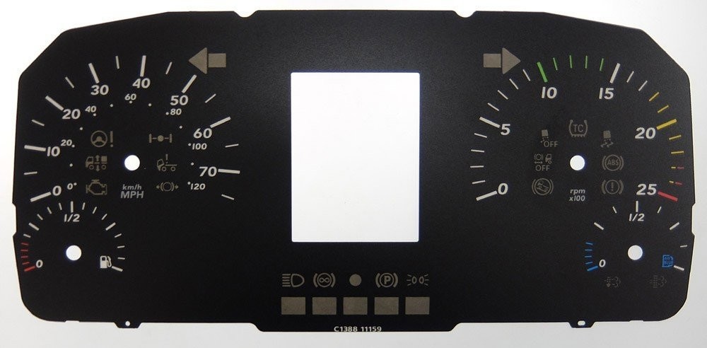 AROCS MPH DIAL CONVERSION