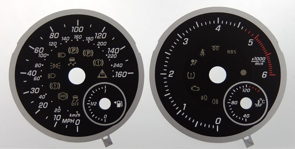 A/ B / M CLASS MPH DIAL CONVERSION