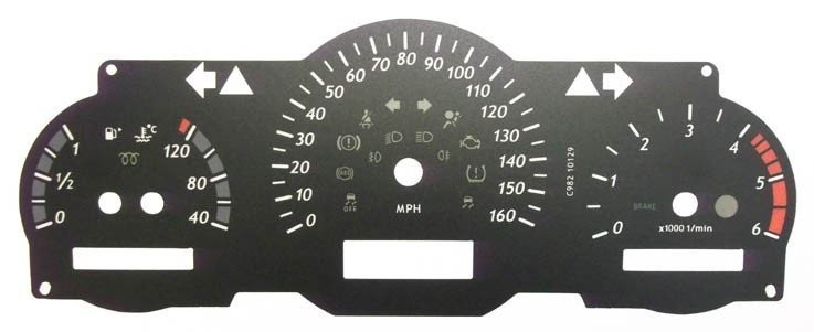 C-CLASS DIESEL MPH DIAL CONVERSION