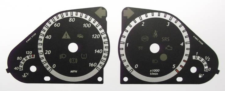C-CLASS DIESEL MPH DIAL CONVERSION