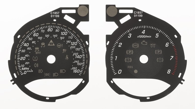 C-CLASS PETROL MPH DIAL CONVERSION