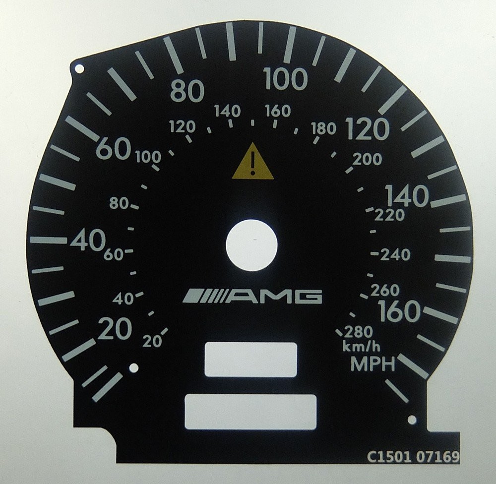 C36 / E36 AMG MPH DIAL CONVERSION