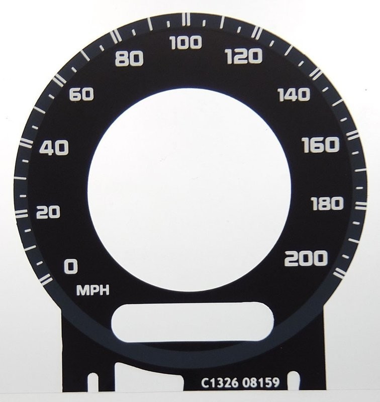 C-CLASS AMG MPH DIAL CONVERSION