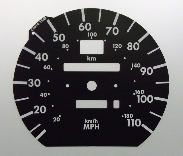 G-CLASS MPH DIAL CONVERSION