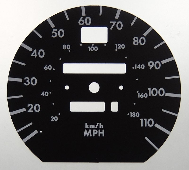 G-CLASS MPH DIAL CONVERSION