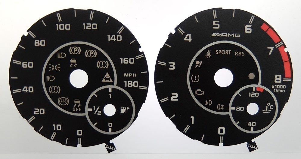 G63 AMG MPH DIAL CONVERSION