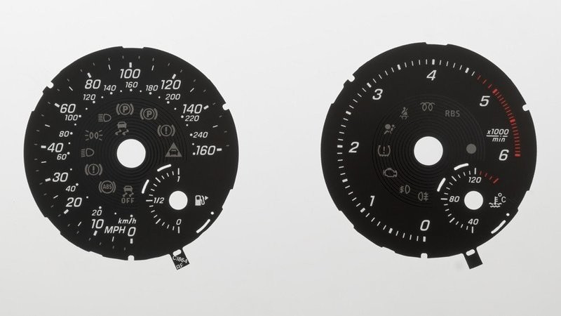 A / B / M-CLASS MPH DIAL CONVERSION