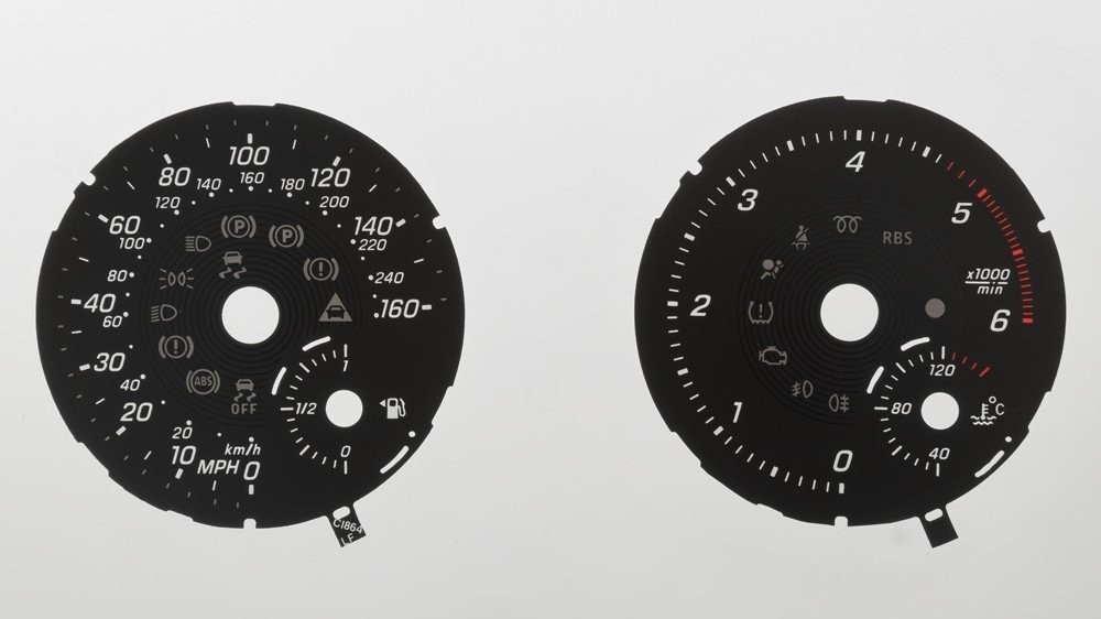 CLA / GLA / GLE MPH DIAL CONVERSION