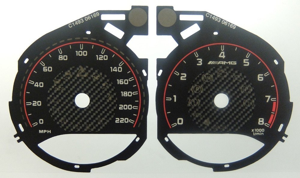 GTS AMG MPH DIAL CONVERSION