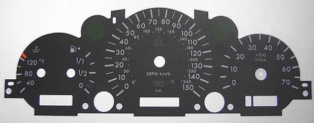 M-CLASS MPH DIAL CONVERSION