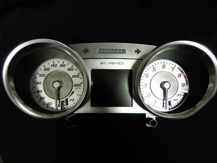 SLS AMG MPH DIAL CONVERSION