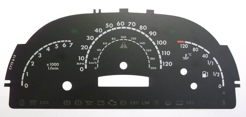 SPRINTER / VITO MPH DIAL CONVERSION