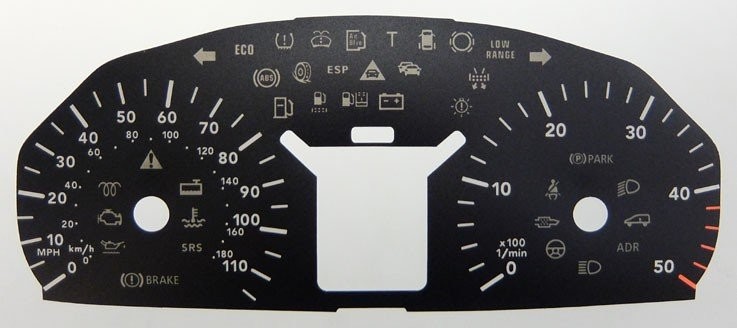 SPRINTER / VITO MPH DIAL CONVERSION