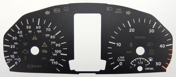 SPRINTER / VITO MPH DIAL CONVERSION