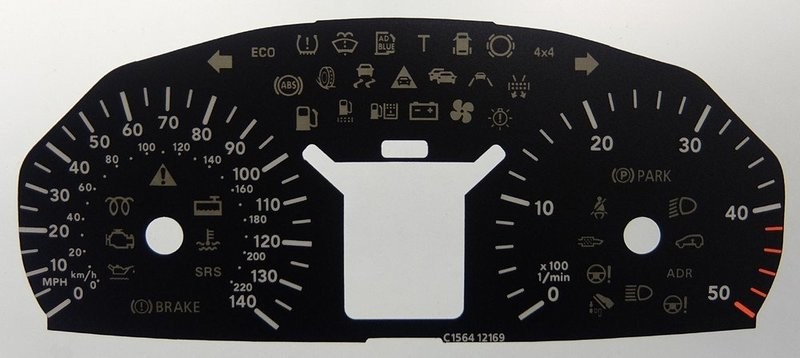 SPRINTER / VITO MPH DIAL CONVERSION