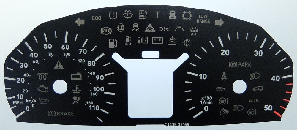 SPRINTER / VITO MPH DIAL CONVERSION