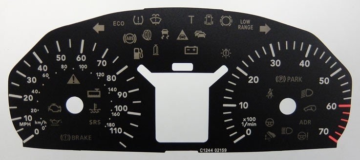 SPRINTER / VITO PETROL MPH DIAL CONVERSION