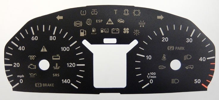 SPRINTER / VITO MPH DIAL CONVERSION