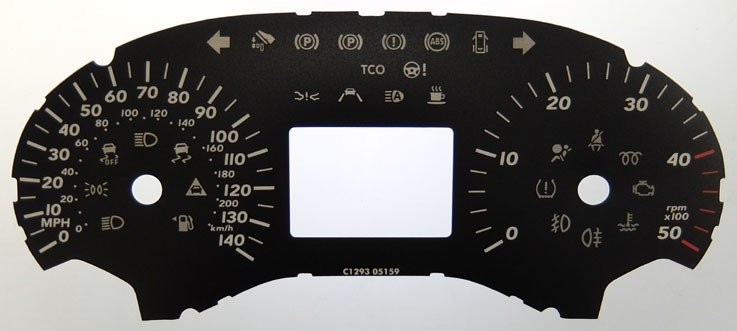 VITO MPH DIAL CONVERSION