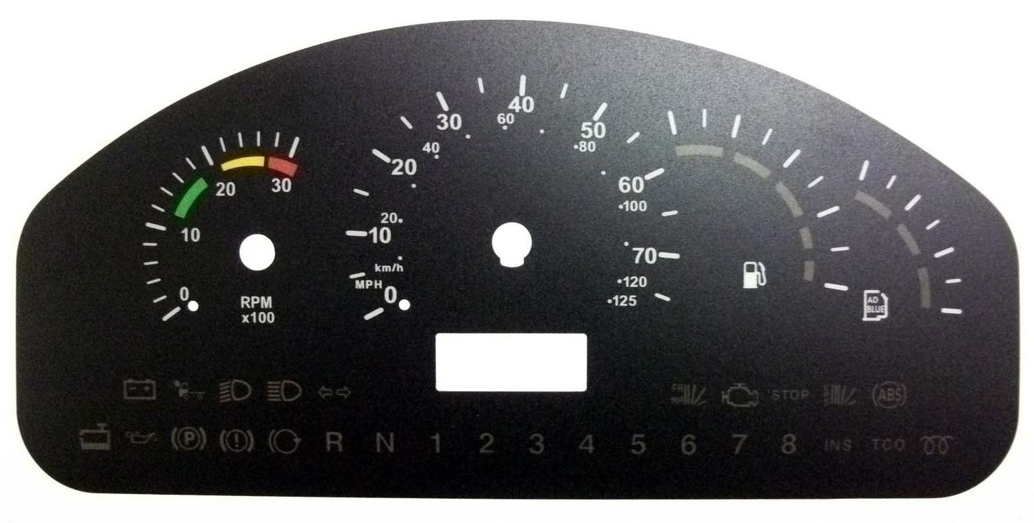 UNIMOG MPH DIAL CONVERSION