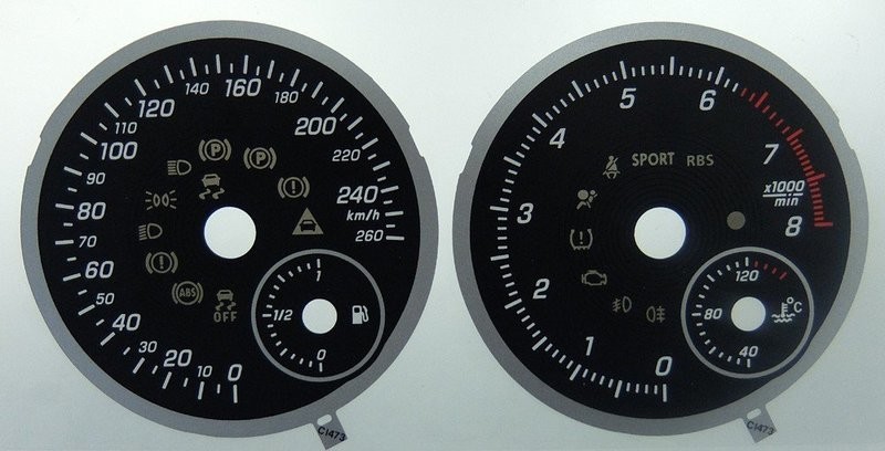 CLA / GLA / GLE KMH DIAL CONVERSION