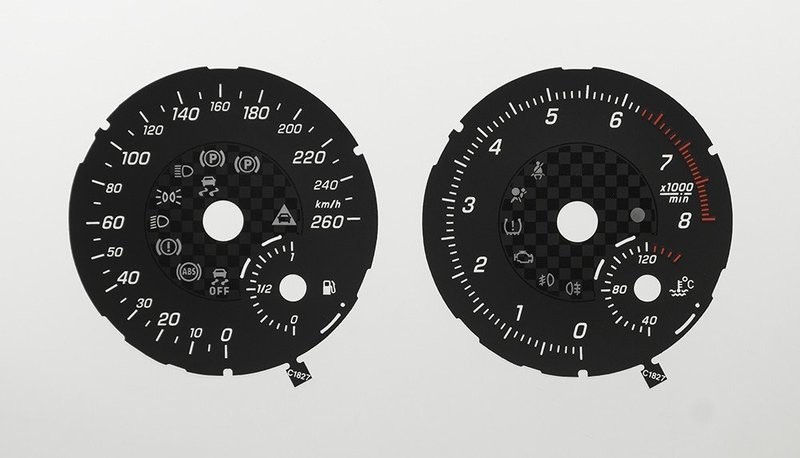 A / B / M-CLASS KMH DIAL CONVERSION