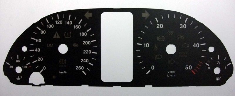 A / B CLASS DIESEL KMH DIAL CONVERSION