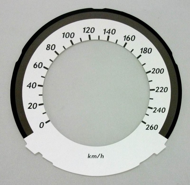 C / E CLASS KMH DIAL CONVERSION