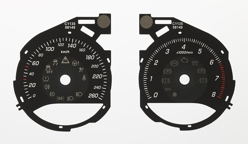C / G CLASS KMH DIAL CONVERSION