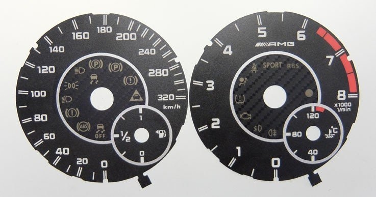 CLA / GLA / GLE AMG KMH DIAL CONVERSION