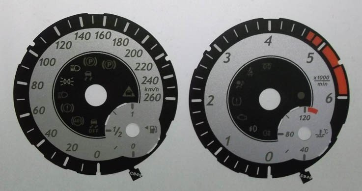 CLA / GLA / GLE KMH DIAL CONVERSION