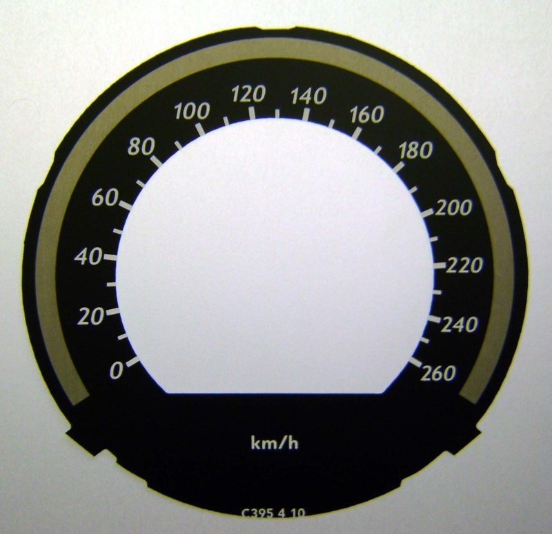 C / E CLASS KMH DIAL CONVERSION