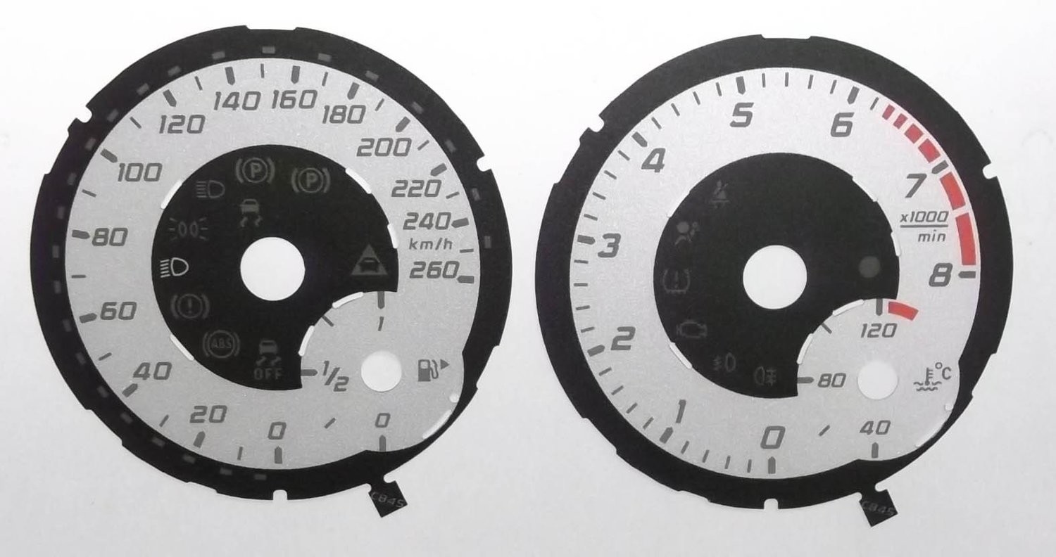 A / B / M-CLASS KMH DIAL CONVERSION