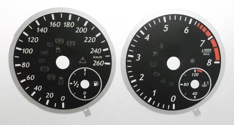 CLA / GLA / GLE KMH DIAL CONVERSION