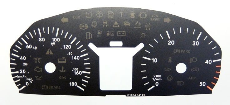 SPRINTER / VITO KMH DIAL CONVERSION