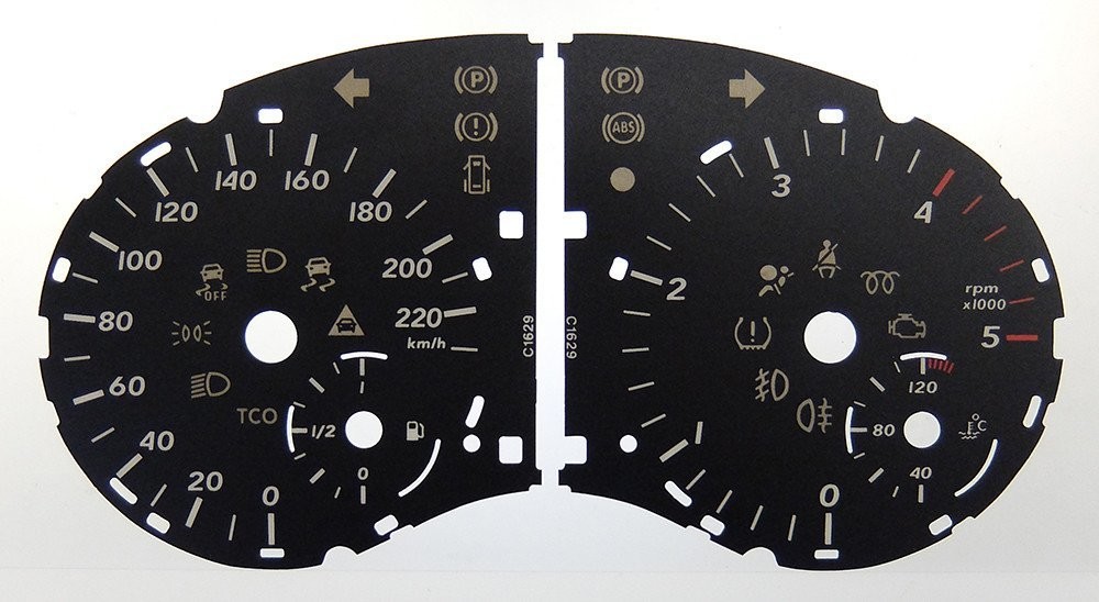 SPRINTER / VITO KMH DIAL CONVERSION