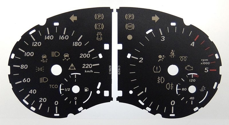 SPRINTER / VITO KMH DIAL CONVERSION