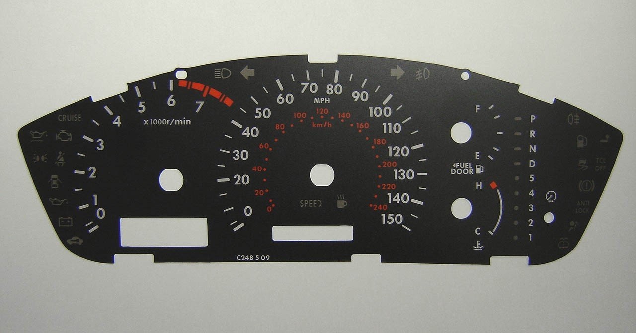 380 MPH DIAL CONVERSION