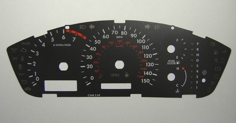 380 MPH DIAL CONVERSION